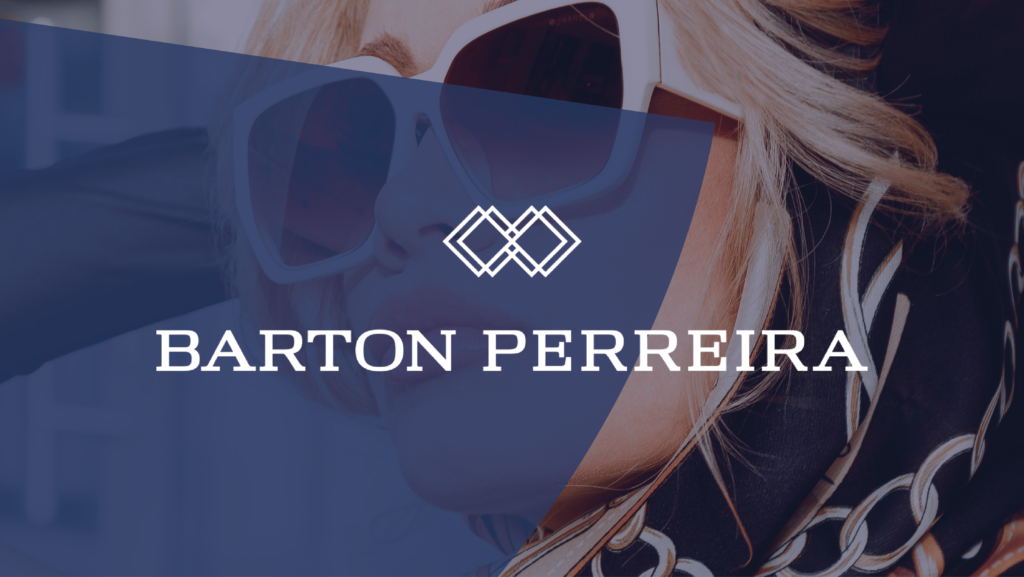 Image of woman wearing Barton Perreira eyewear